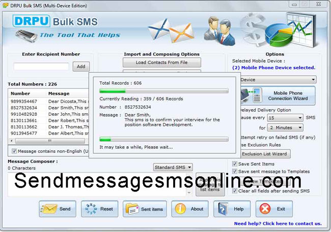 Bulk SMS Online