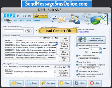 Mac Bulk SMS Online software