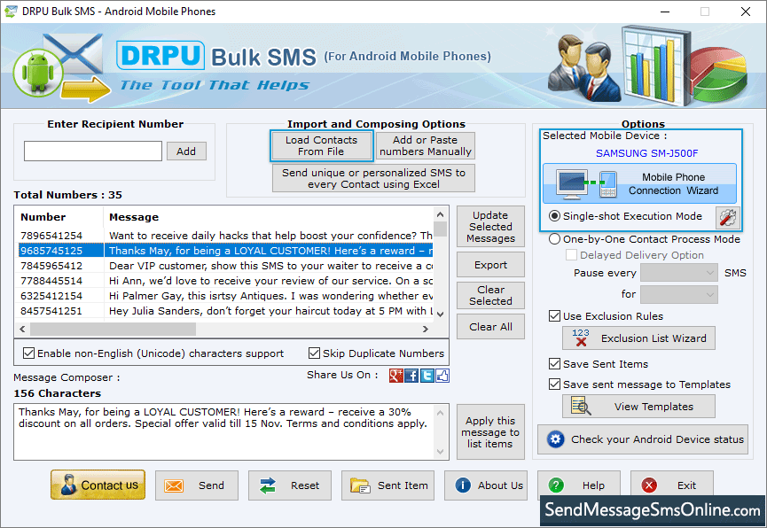 Load Contacts from File