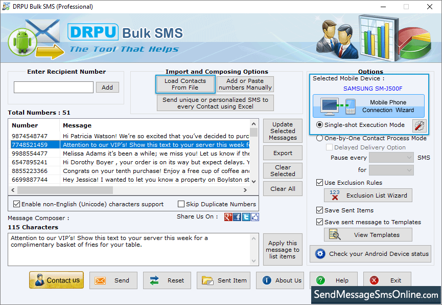 Load Contacts from File